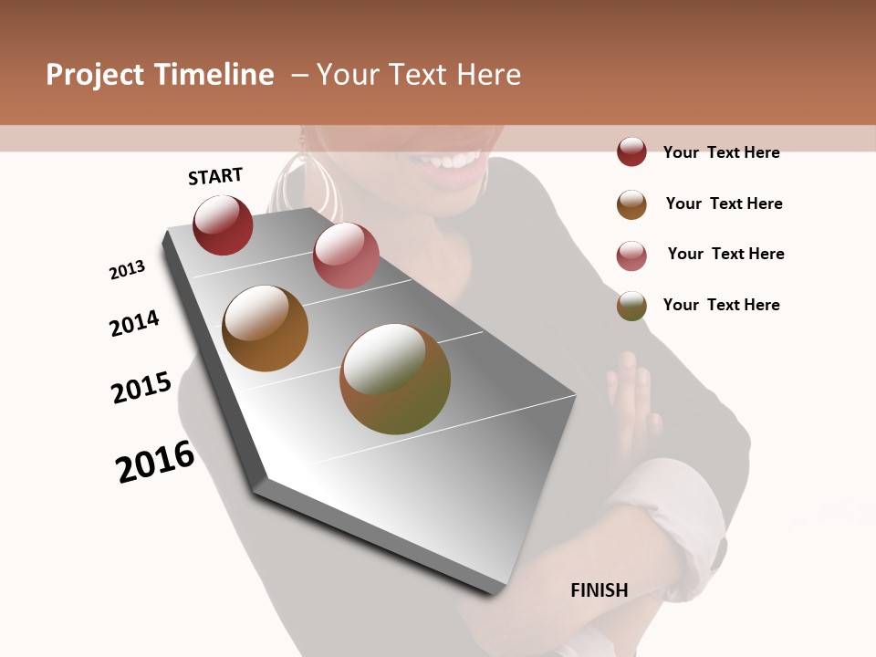 Brazilian Lady Girl PowerPoint Template