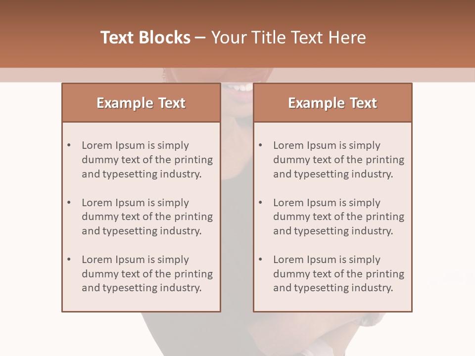 Brazilian Lady Girl PowerPoint Template