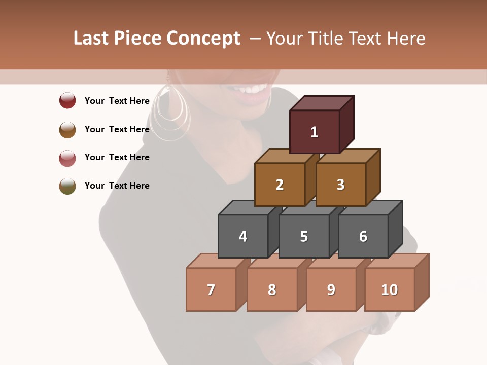 Brazilian Lady Girl PowerPoint Template