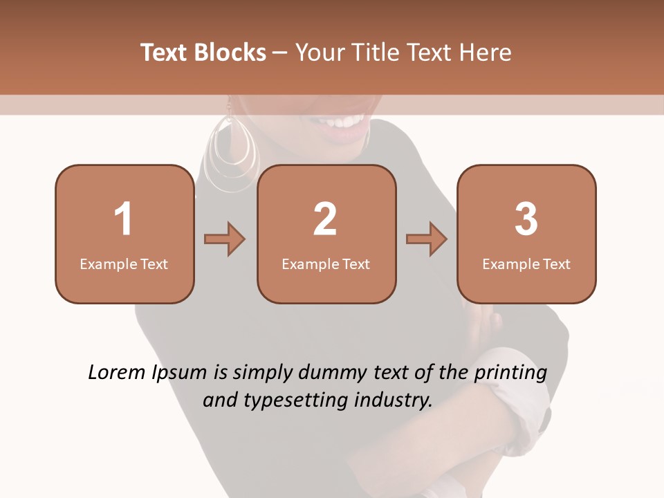 Brazilian Lady Girl PowerPoint Template