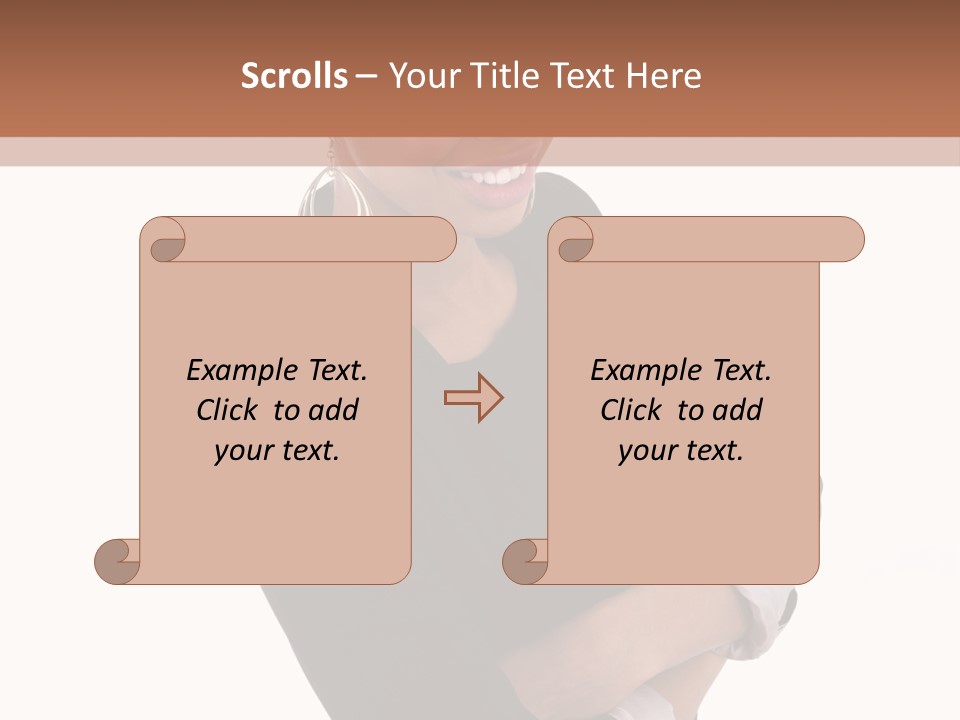 Brazilian Lady Girl PowerPoint Template