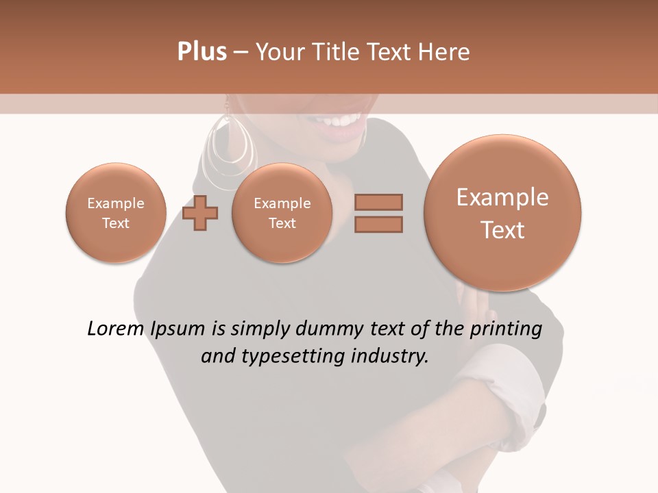 Brazilian Lady Girl PowerPoint Template