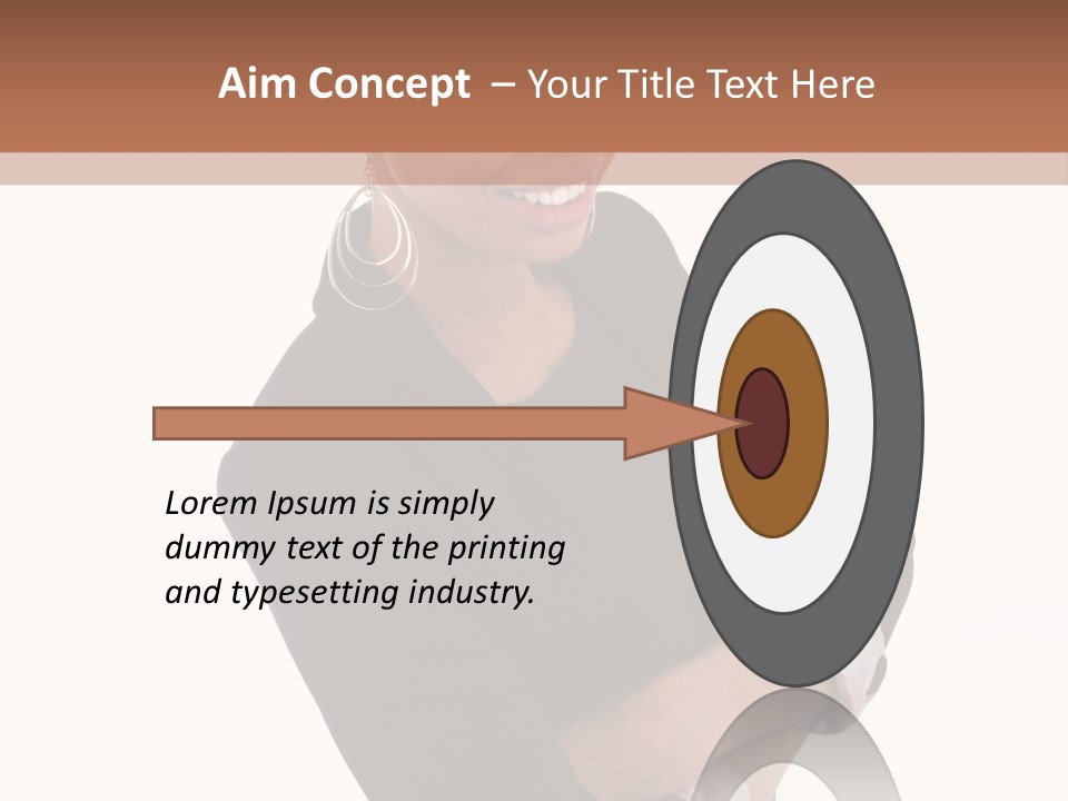 Brazilian Lady Girl PowerPoint Template