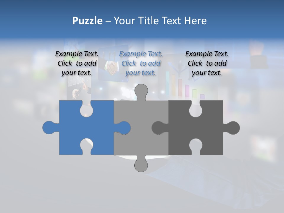 Button Email Social PowerPoint Template