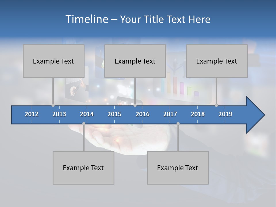 Button Email Social PowerPoint Template