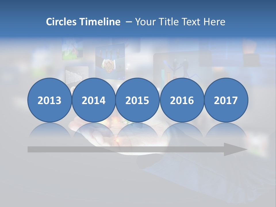Button Email Social PowerPoint Template