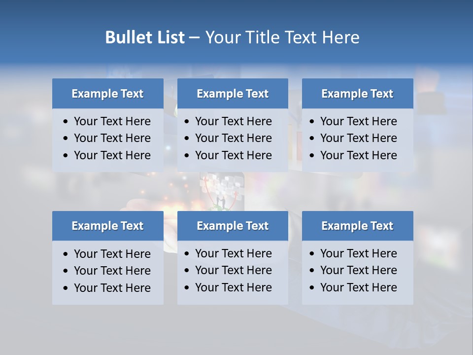 Button Email Social PowerPoint Template