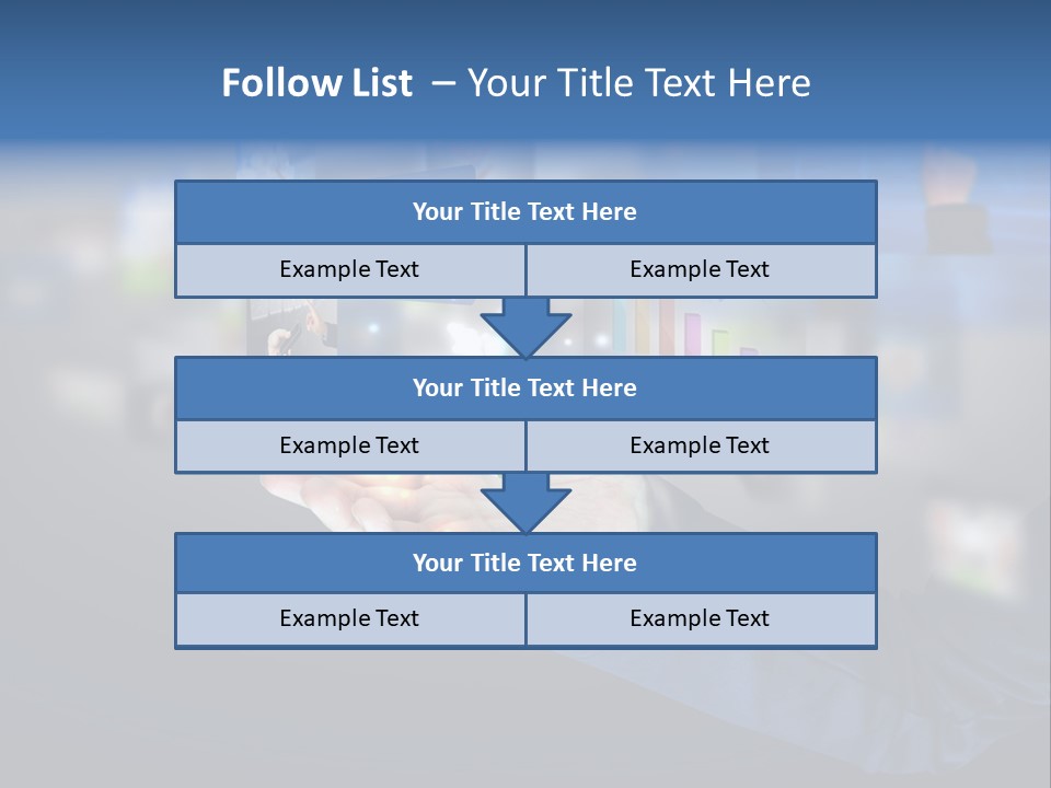 Button Email Social PowerPoint Template
