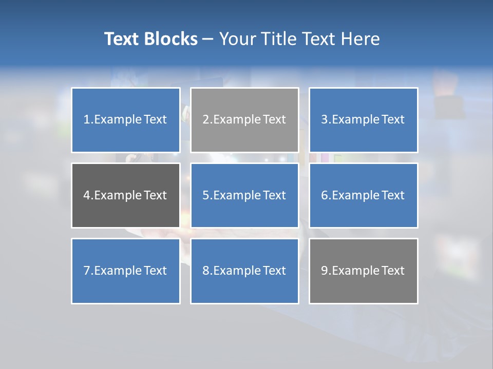 Button Email Social PowerPoint Template