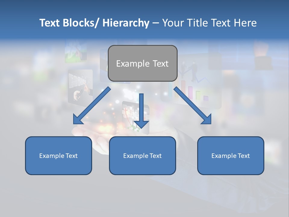 Button Email Social PowerPoint Template