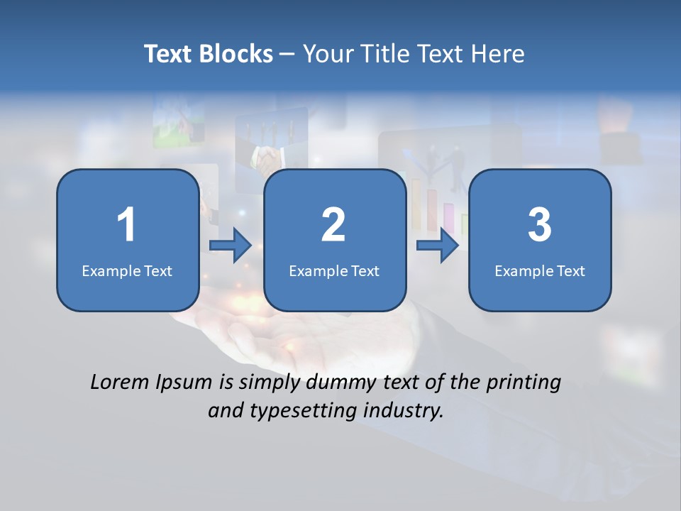Button Email Social PowerPoint Template