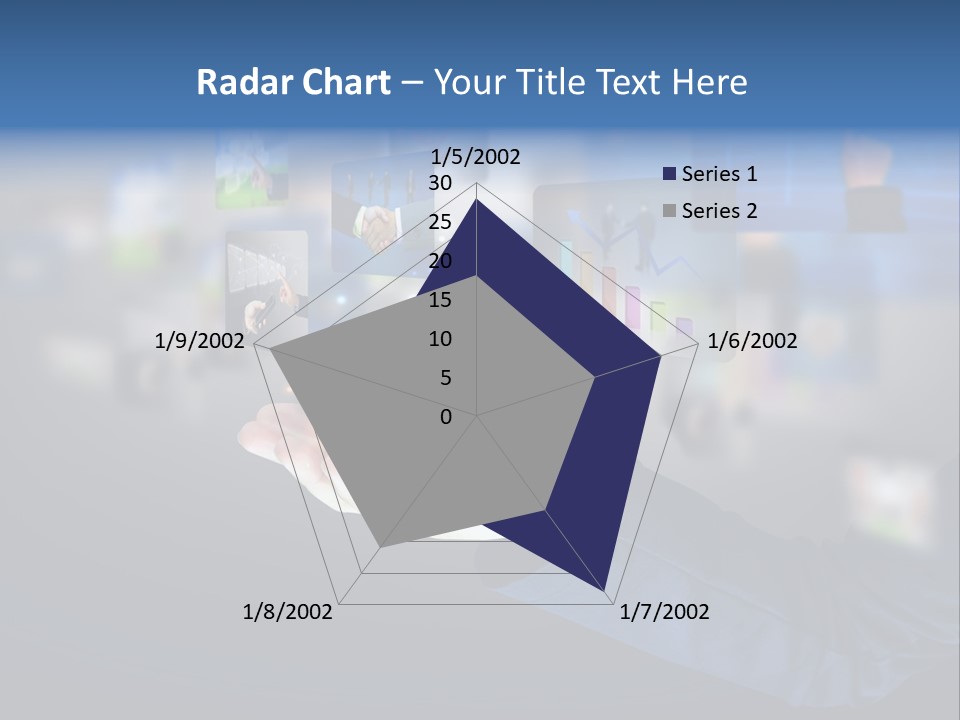 Button Email Social PowerPoint Template