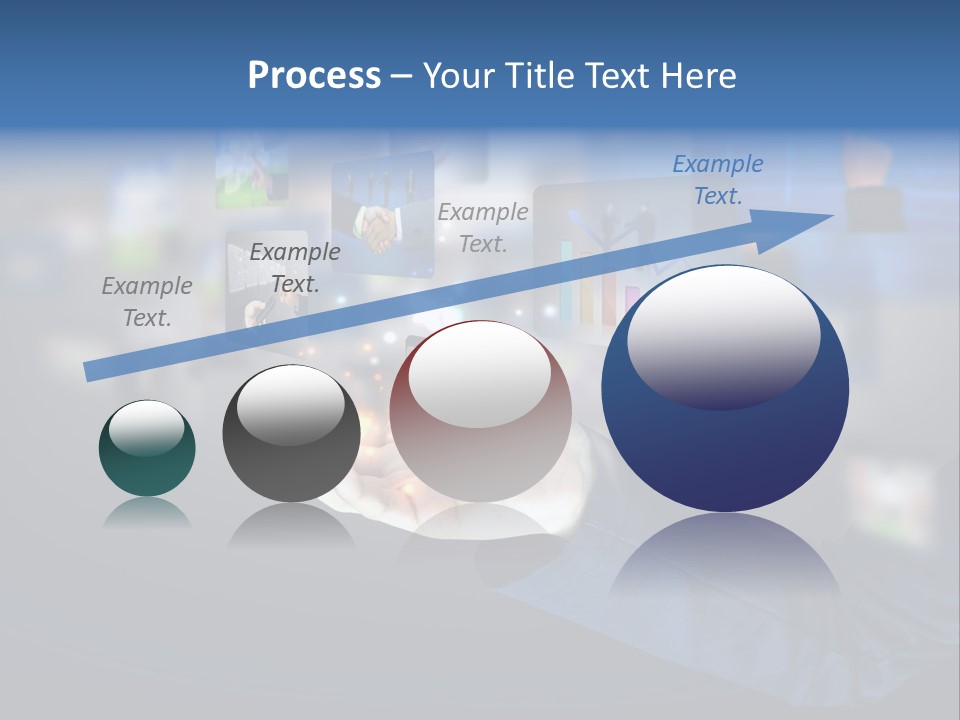 Button Email Social PowerPoint Template