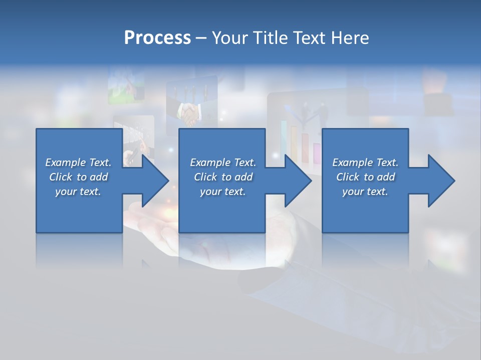 Button Email Social PowerPoint Template