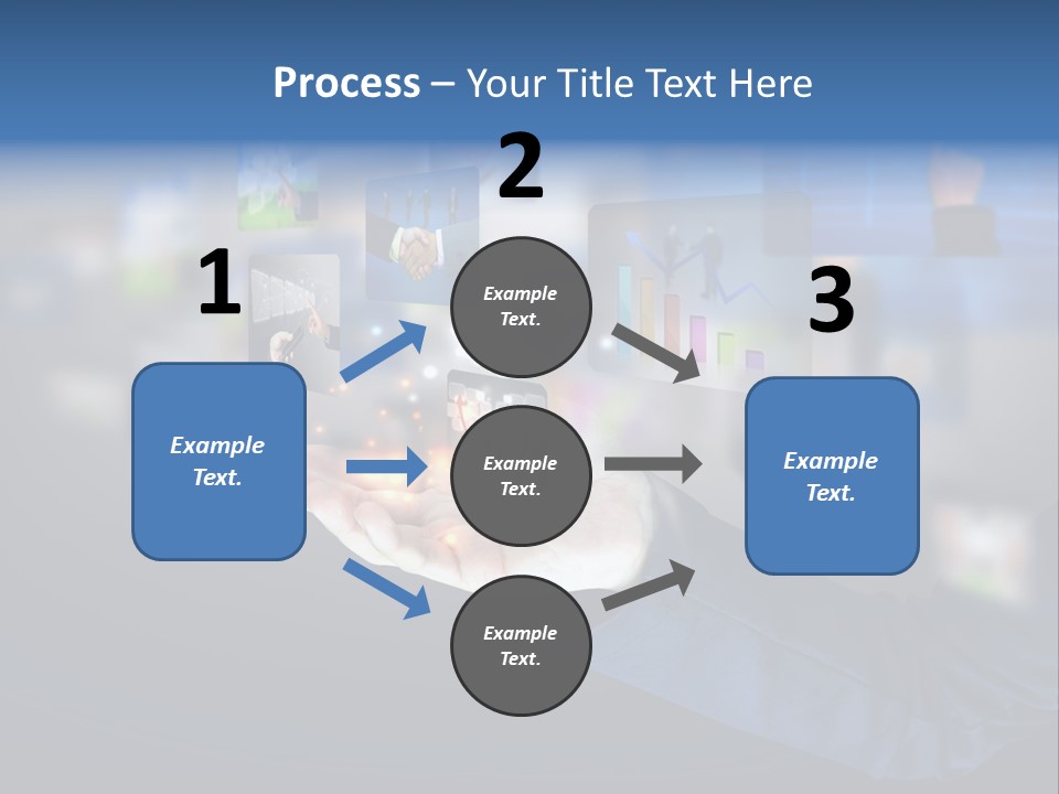 Button Email Social PowerPoint Template