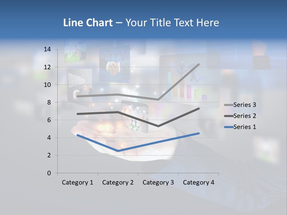 Button Email Social PowerPoint Template