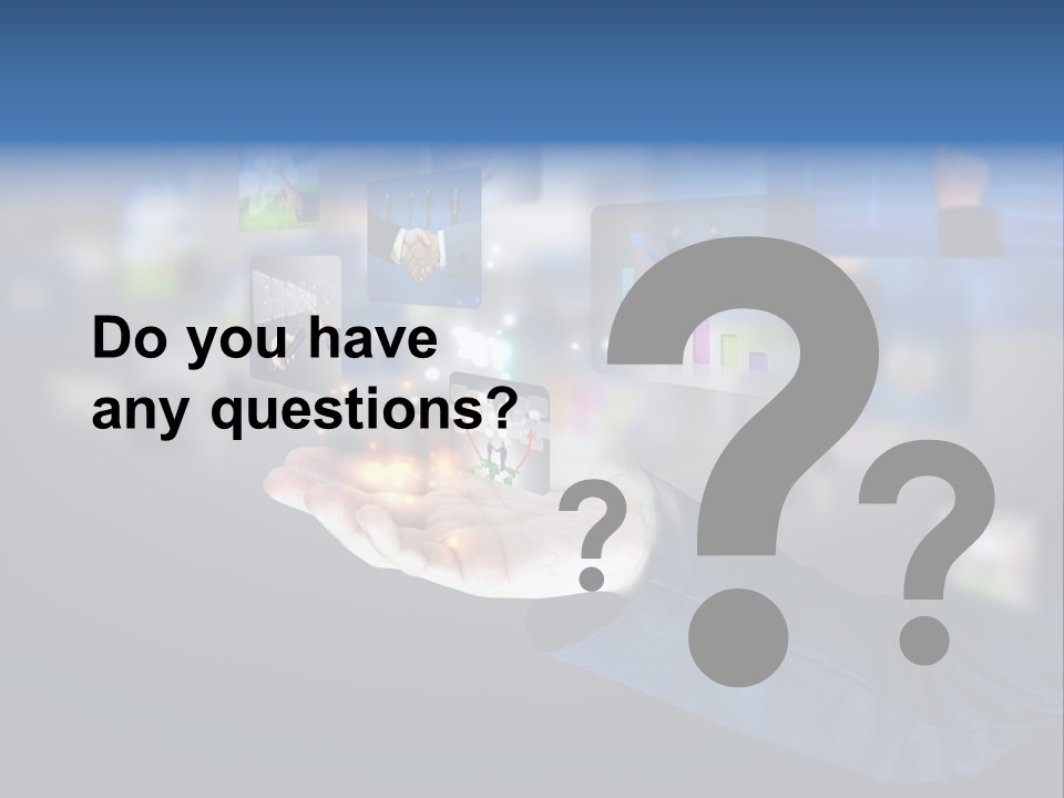 Button Email Social PowerPoint Template