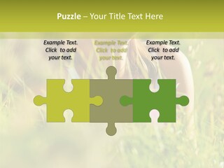 Brunette Young Fresh PowerPoint Template