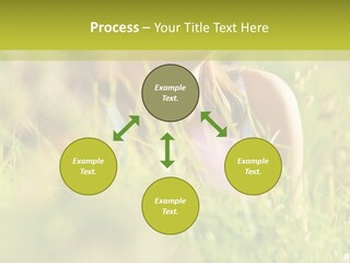 Brunette Young Fresh PowerPoint Template