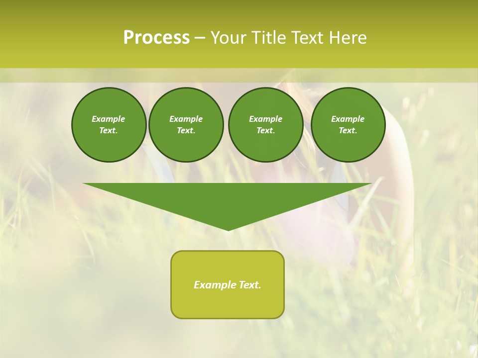 Brunette Young Fresh PowerPoint Template