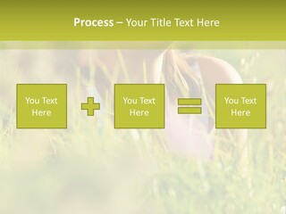 Brunette Young Fresh PowerPoint Template