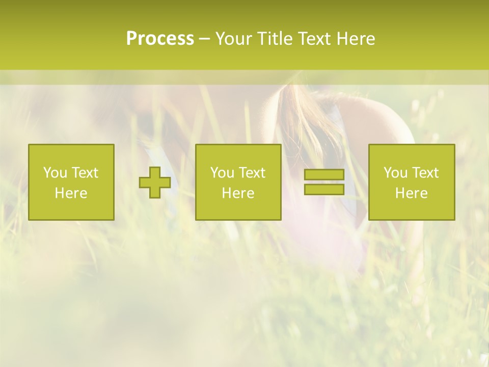 Brunette Young Fresh PowerPoint Template