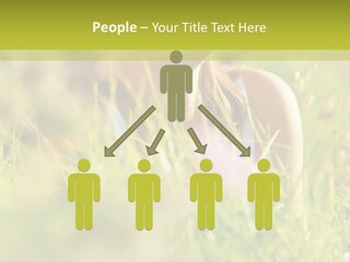 Brunette Young Fresh PowerPoint Template