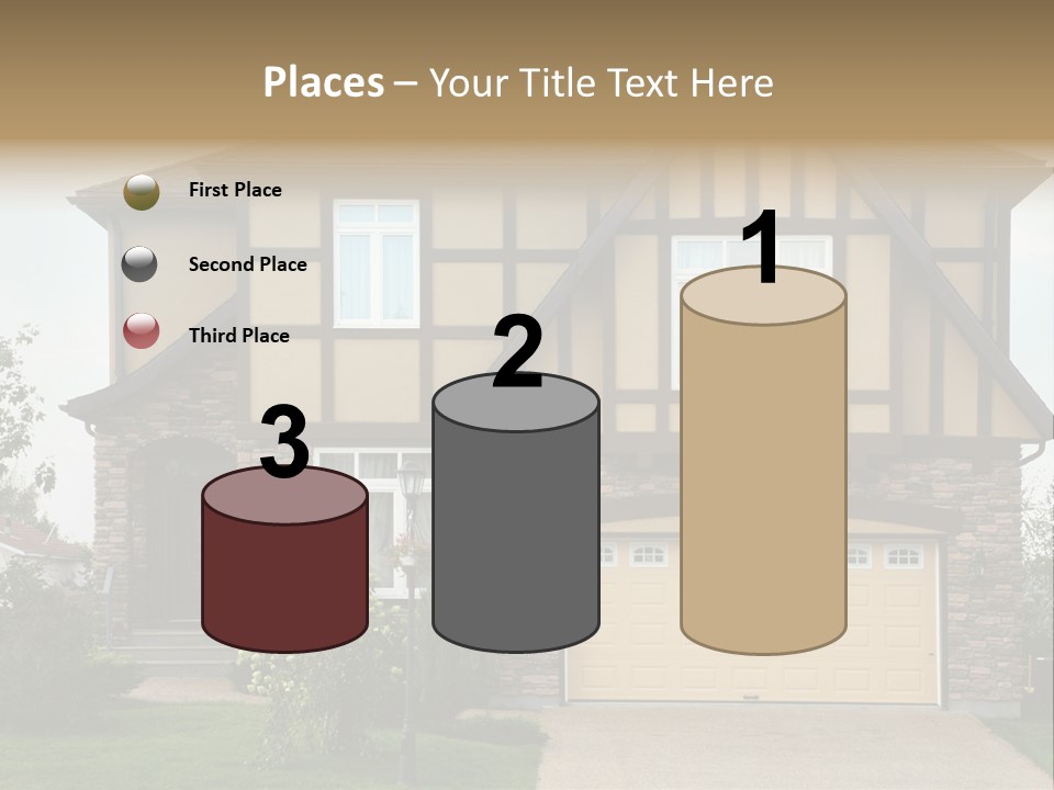 Door Beautiful Private PowerPoint Template