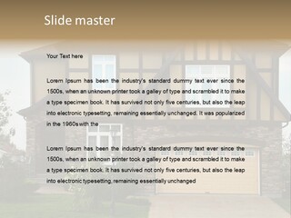 Door Beautiful Private PowerPoint Template