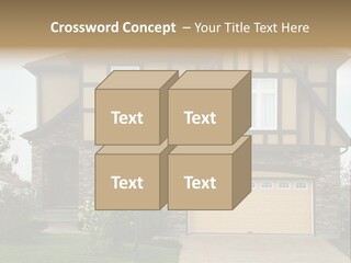 Door Beautiful Private PowerPoint Template