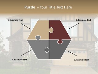 Door Beautiful Private PowerPoint Template