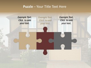 Door Beautiful Private PowerPoint Template