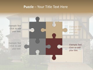 Door Beautiful Private PowerPoint Template