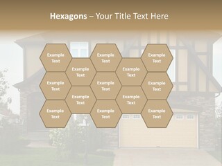 Door Beautiful Private PowerPoint Template