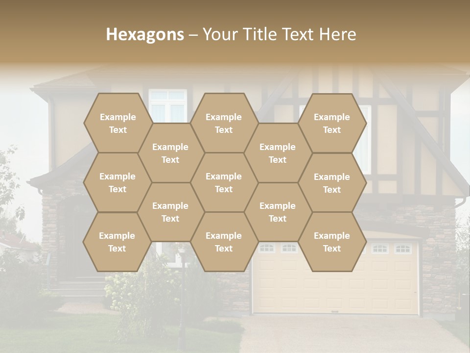 Door Beautiful Private PowerPoint Template