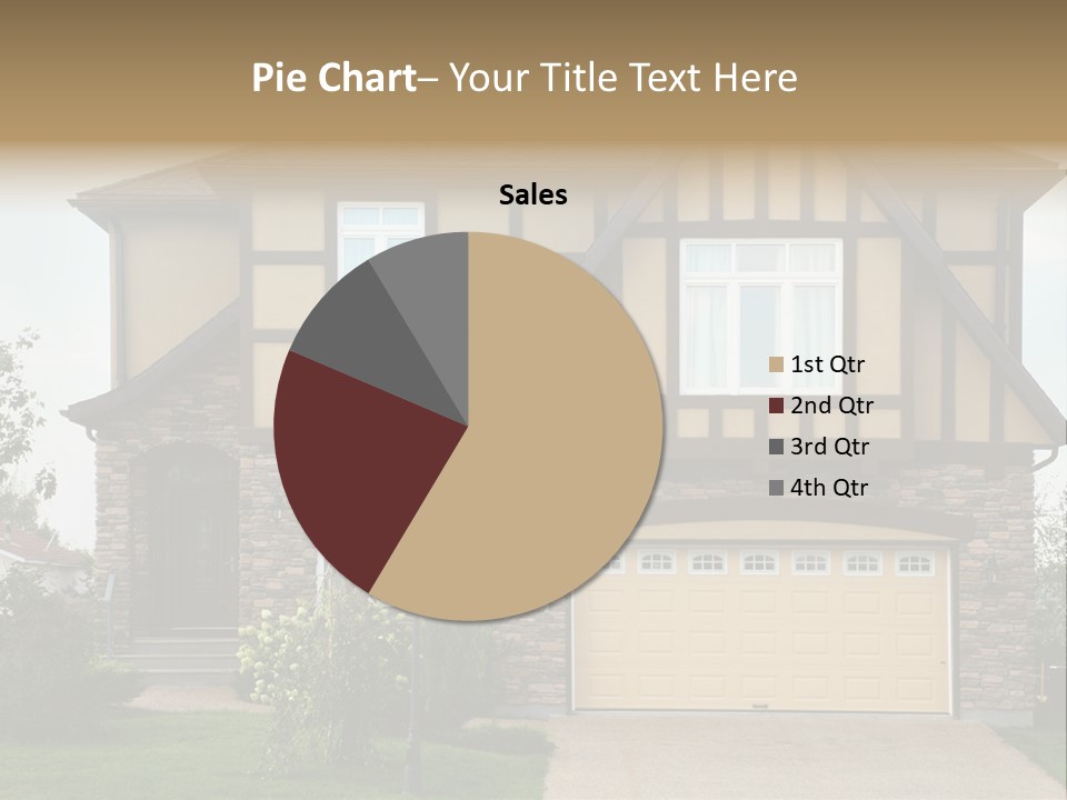 Door Beautiful Private PowerPoint Template