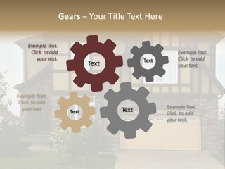 Door Beautiful Private PowerPoint Template