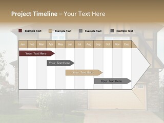 Door Beautiful Private PowerPoint Template