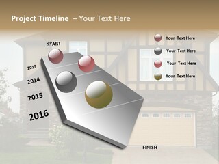 Door Beautiful Private PowerPoint Template