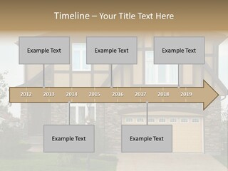 Door Beautiful Private PowerPoint Template