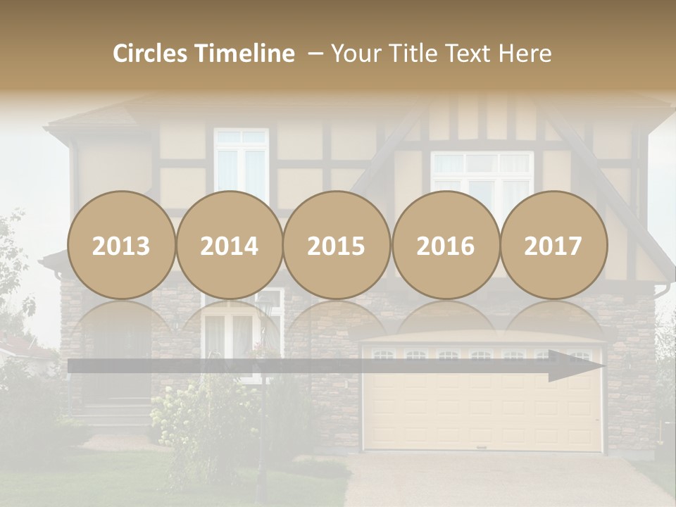 Door Beautiful Private PowerPoint Template