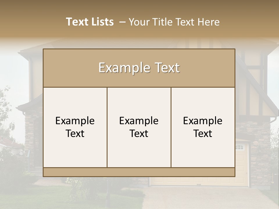 Door Beautiful Private PowerPoint Template