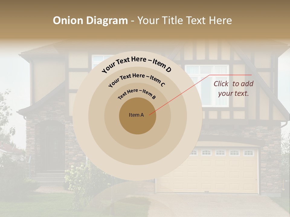 Door Beautiful Private PowerPoint Template