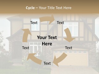 Door Beautiful Private PowerPoint Template