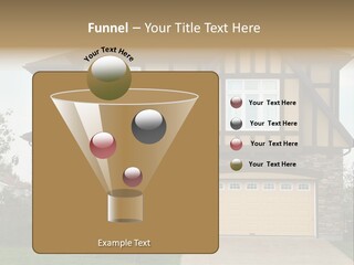 Door Beautiful Private PowerPoint Template