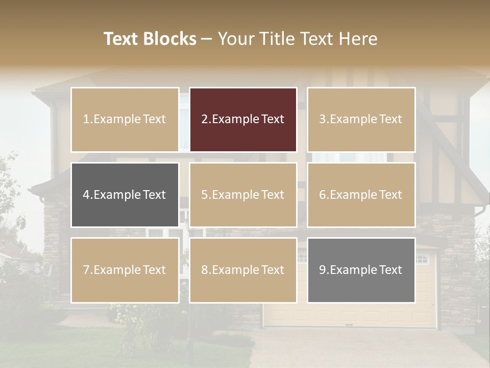 Door Beautiful Private PowerPoint Template