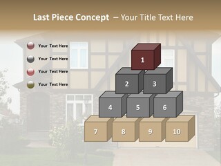 Door Beautiful Private PowerPoint Template