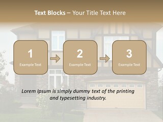 Door Beautiful Private PowerPoint Template