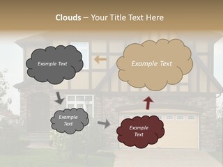 Door Beautiful Private PowerPoint Template
