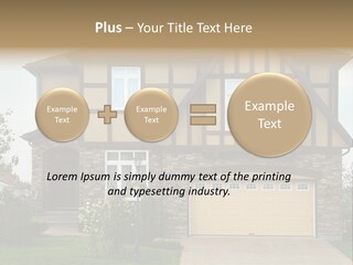 Door Beautiful Private PowerPoint Template